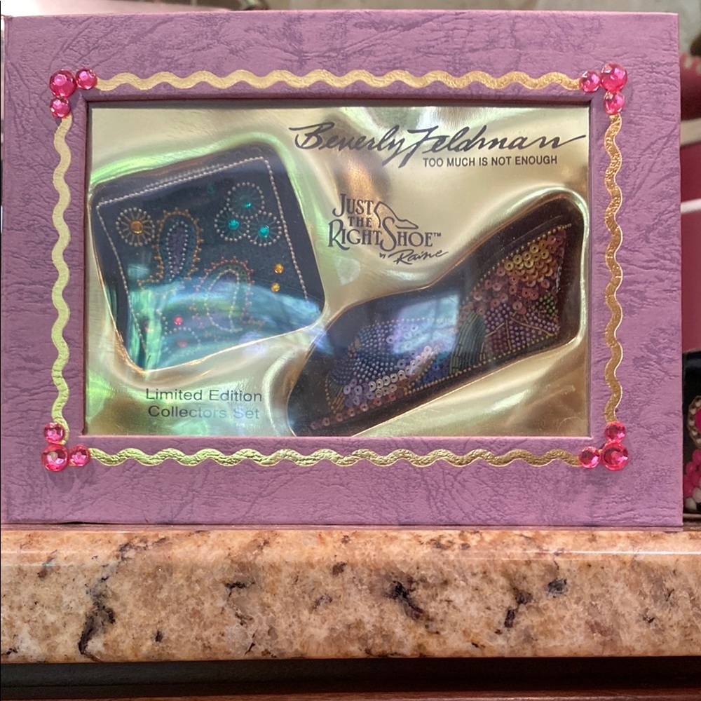 Beverly Feldman Limited Edition Flats - art decor for disp hutch